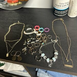 Gold and Silver Jewelry Bundle